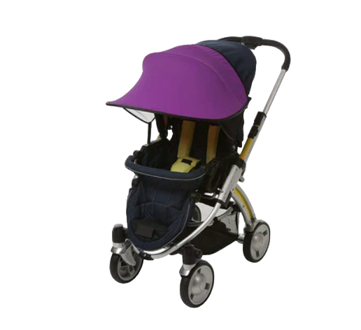 Manito Sun Shade For Strollers And Car Seats, Purple