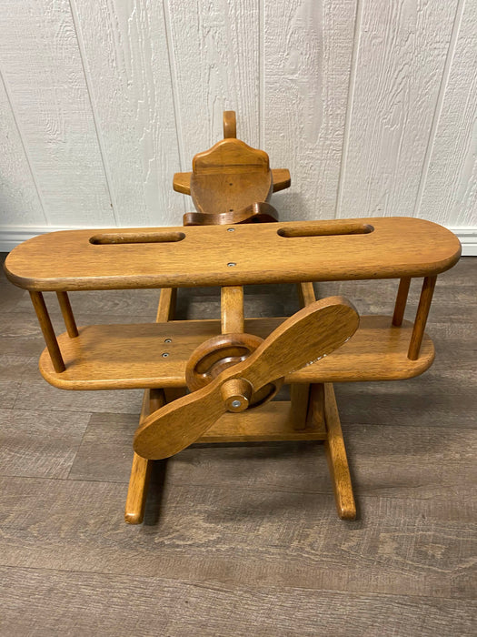 used Unknown Wooden Airplane Rocker