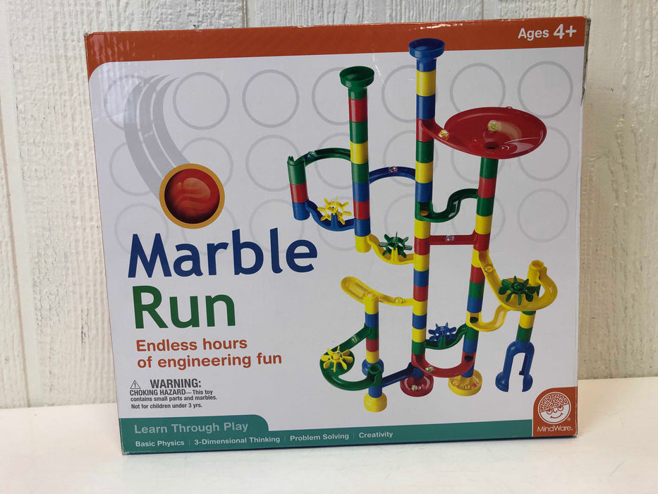 used Mindware Marble Run, [DONATE], Does not include marbles