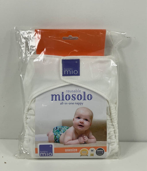 used Bambino Mio MioSolo Nappy, white