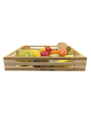 secondhand Melissa & Doug Cutting Food- Wooden Play Food