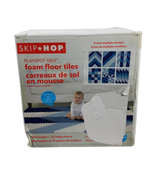 used Skip Hop Interlocking Foam Floor Tiles Playspot, Blue Ombre