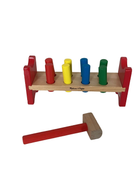 used Melissa & Doug Deluxe Pounding Bench Wooden Toy