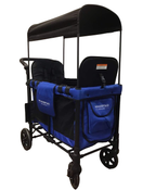 used Wonderfold W2 Original Multifunctional Double Stroller Wagon, 2021, Blue