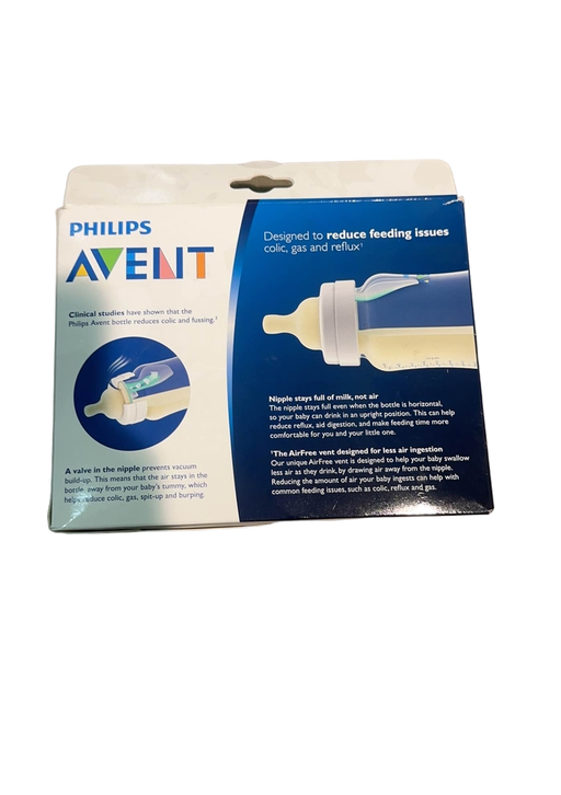 secondhand Philips Avent Anti-Colic Bottles, 9oz, 3-Pack, Clear