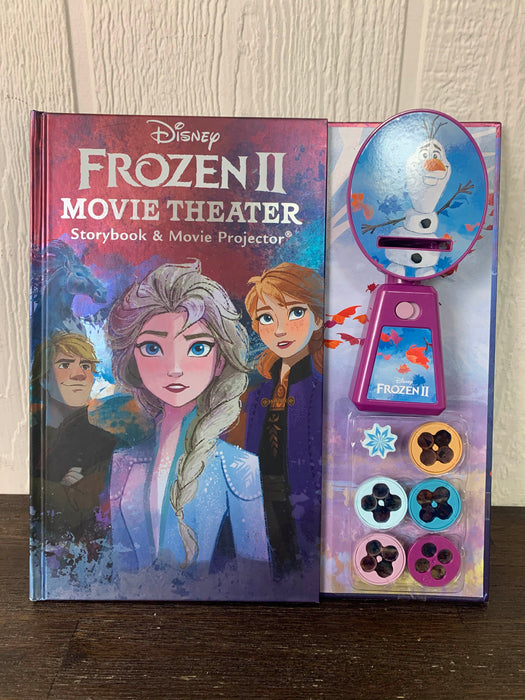 used Disney Pixar Frozen 2 Movie Theater Storybook & Movie Projector