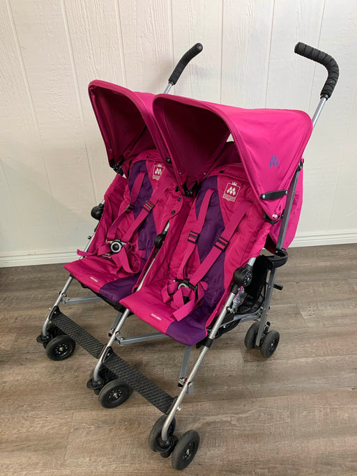 used MacLaren Twin Triumph Stroller