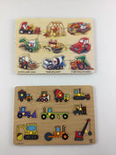 used BUNDLE Wooden Puzzles