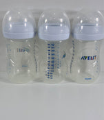 secondhand Philips Avent Natural Baby Bottles, 9oz, 3-Pack, Clear