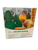 secondhand Hearth Song Giant Inflatable Dinosaur Bowling Set