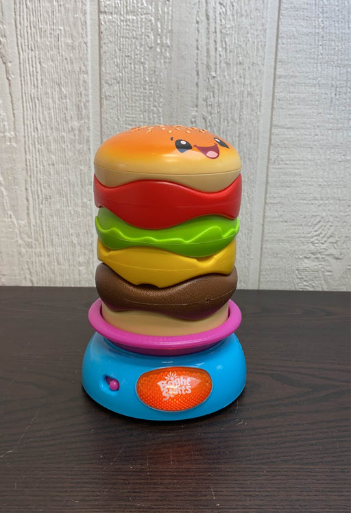 secondhand Bright Starts Stack ‘n Spin Burger