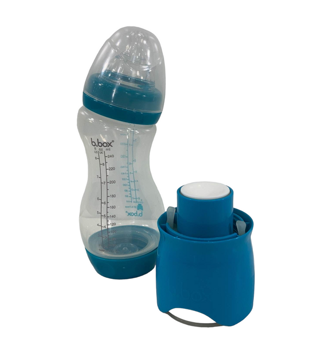 b.box Bottle And Dispenser Set, Aqua Grove