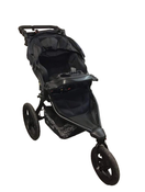 secondhand BOB Revolution Flex 3.0 Single Jogging Stroller, 2021, Lunar Black