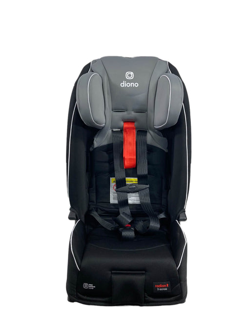 used Diono Radian 3RXT Convertible Car Seat, 2022, Black Gray