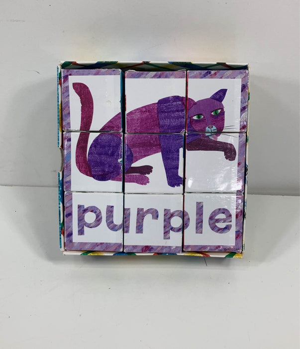 used Eric Carle Wooden Block Puzzle