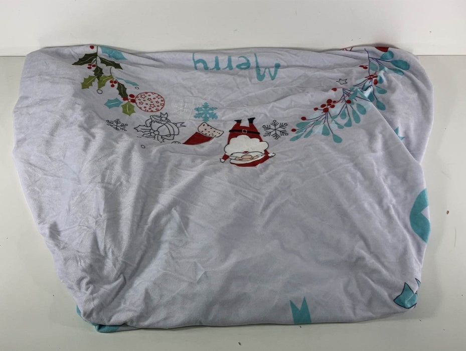 used Fitted Crib Sheet, Christmas