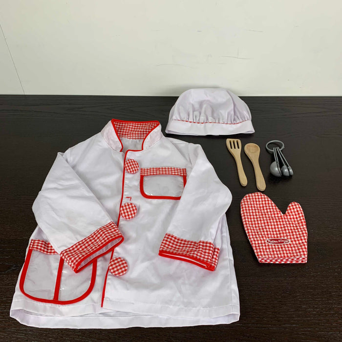 secondhand Melissa & Doug Chef Role Play Costume Set