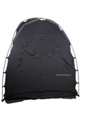 used SlumberPod 3.0 Sleep Canopy with Fan, Black with Gray Accents