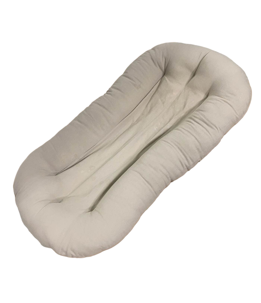 used Snuggle Me Organic Sensory Toddler Lounger, Birch