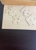 used Eric Carle Wooden Jigsaw Puzzle Box