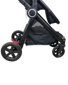 secondhand Mompush Ultimate 2 Baby Stroller, Black with Black Frame, 2023