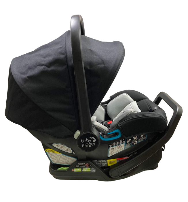 secondhand Baby Jogger City Sights Travel System, 2022, Rich Black