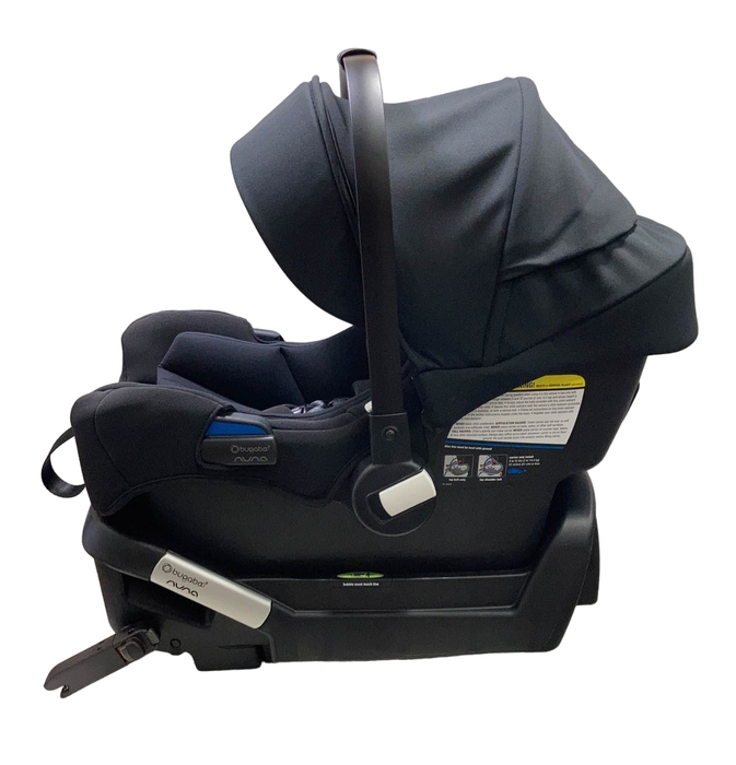 secondhand Bugaboo Turtle One By Nuna Infant Car Seat, 2021, Black