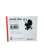 secondhand Joolz Aer Stroller, 2021, Refined Black