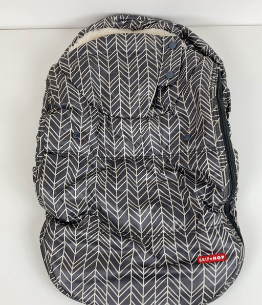 used Skip Hop Stroll And Go Car Seat Cover, Gray Feather