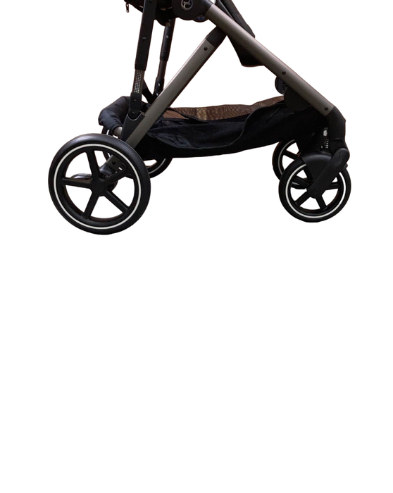 used Cybex Gazelle S Modular Stroller, Taupe Frame, Moon Black, 2023