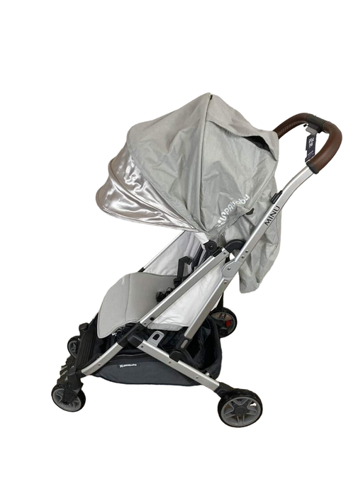 secondhand UPPAbaby MINU Stroller, 2019, Devin (Light Grey Melange)