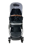 secondhand Mockingbird Single to Double Stroller, Silver with Penny Leather, Black , Windowpane, 2022