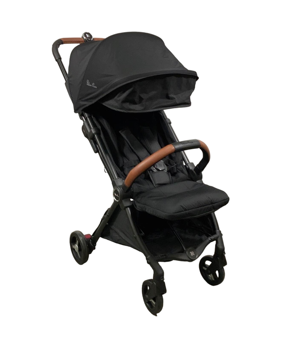 used Silver Cross Jet 3 Super Compact Stroller, Black