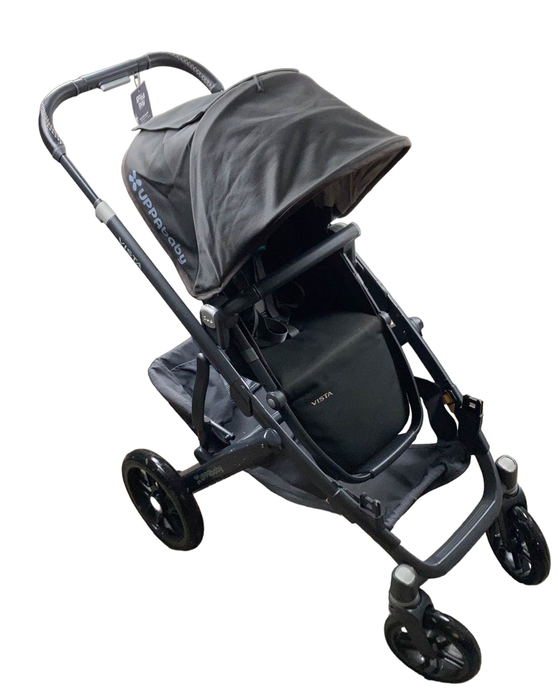 secondhand UPPAbaby VISTA Stroller, Jake (Black), 2018