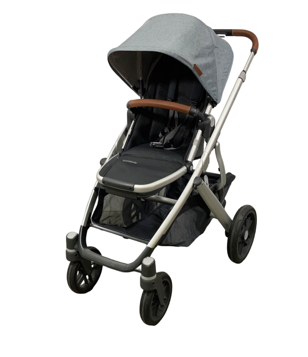 secondhand UPPAbaby VISTA V2 Stroller, 2019, Gregory (Blue Melange)