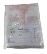 used Burt's Bees Baby Beekeeper Wearable Blanket, Medium, 1.5 TOG (Medium Weight), Pink Elephant