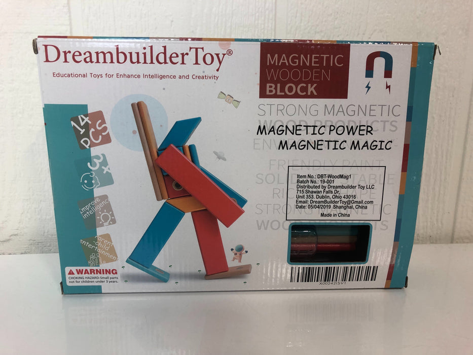 DreambuildersToy Magnetic Wooden Blocks