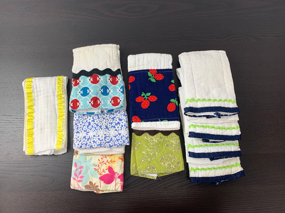 BUNDLE Prefold Diapers and Burp Cloths