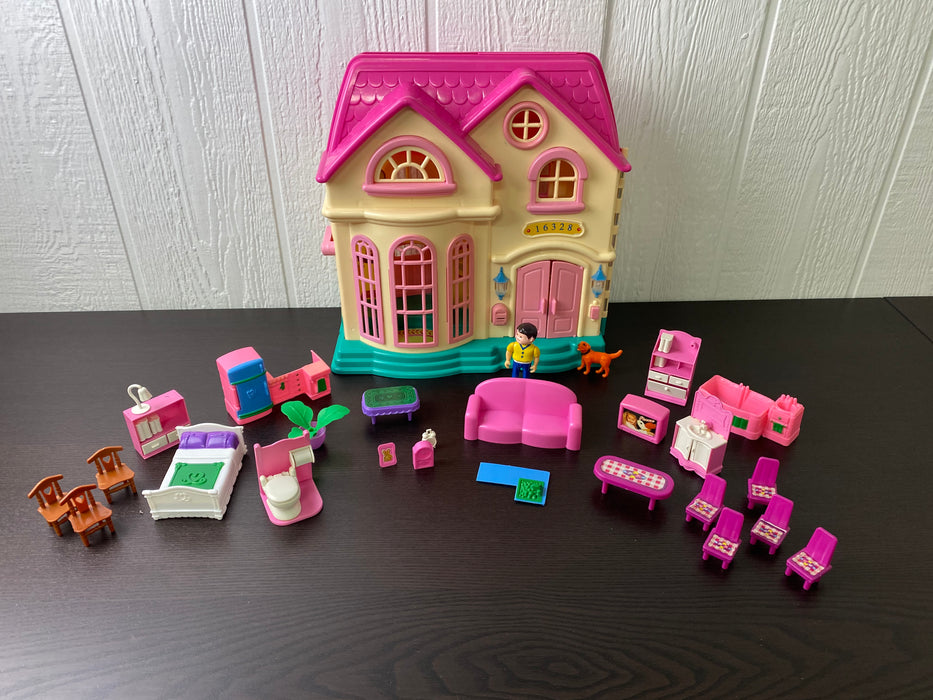 Velocity Toys My Sweet Happy Family Dollhouse Playset