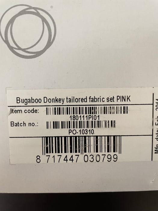 Bugaboo Donkey, 2-in-1  Tailored Fabric Set, Pink