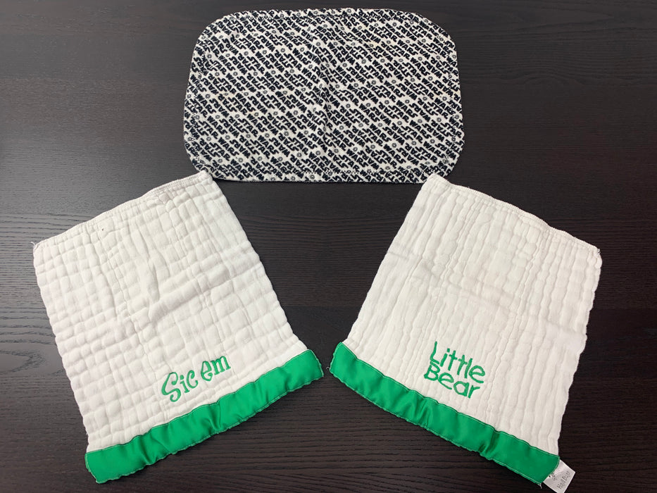 BUNDLE Prefold Diapers and Burp Cloths