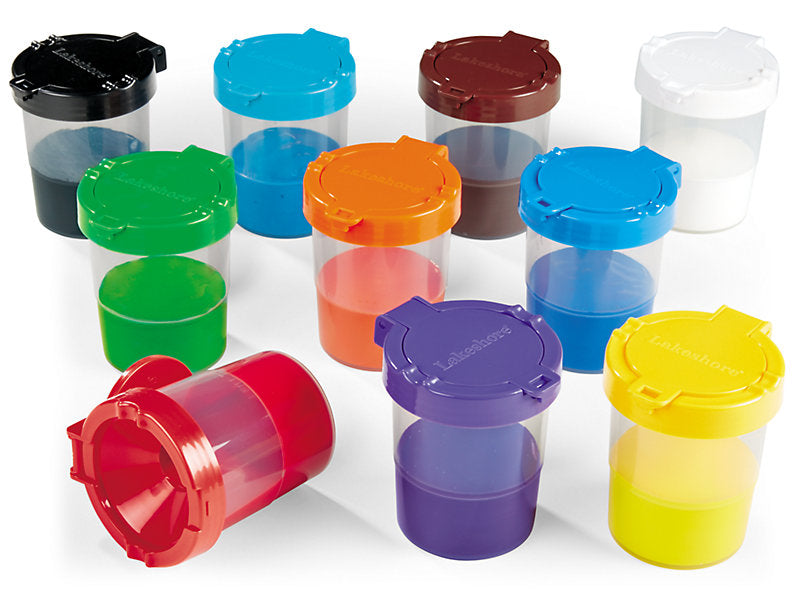 Lakeshore No-Spill Paint Cups