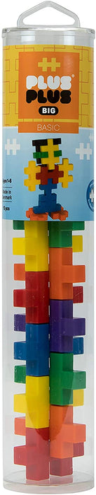 Plus Plus Big Tube, 15 Pieces